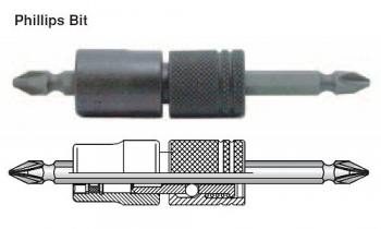 Gleitsteckschlüssel mit Magnet 165LM-45 10 mm