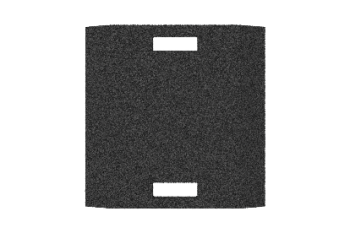 Gummi-Auffahrtsrampe, für Hebebühnen, 500 x 500 x 40 mm, universal