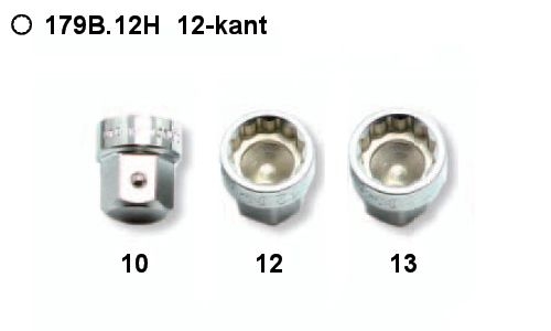 Bit 12-kant 179B.12H 13 mm
