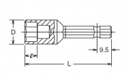 Steckschlüssel Klinge 113-50 14 mm