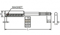 Steckschlüssel Klinge 115G-100 13 mm
