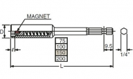 Steckschlüssel Klinge 115G-150 7 mm