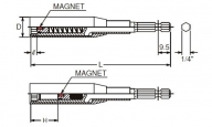 Steckschlüssel Klinge 115G-100 8FR