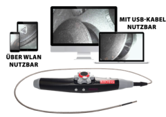 Endoskop „WiFi mit 2-Wege-Sonde, 3,9 mm